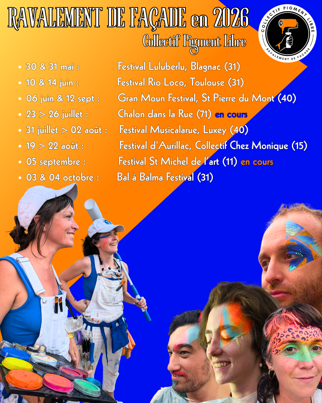 tournée 2026 avril 2026